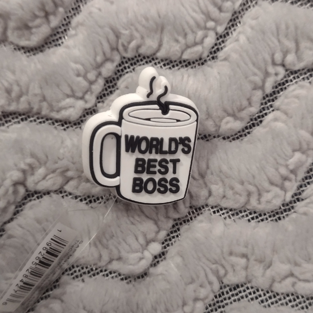 World's Best Boss Jibbitz by Crocs
